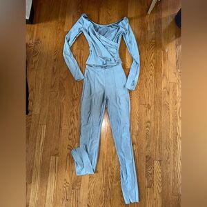 Elegant Silver Two Piece Set